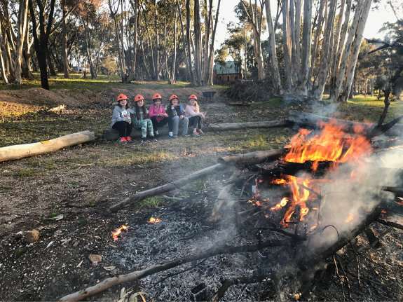 Camp Seed: Outdoors.